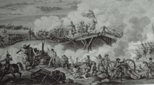 Cражение при Aрколе 14-17 ноября 1796 г. Худ. Ж. Дюплесси-Берто